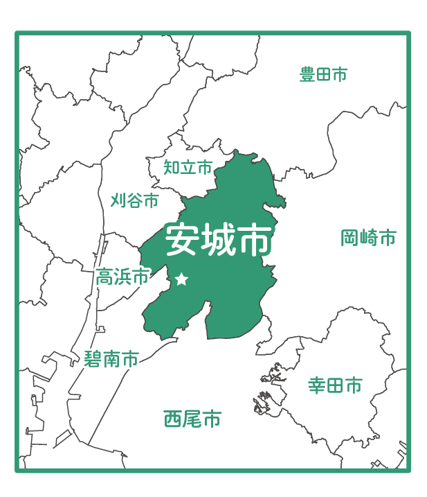 訪問エリアマップ